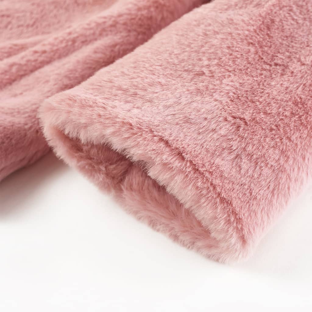 Kinderjas 92 kunstvacht roze is nu te koop bij PeponiXL, paradijselijk wonen!
