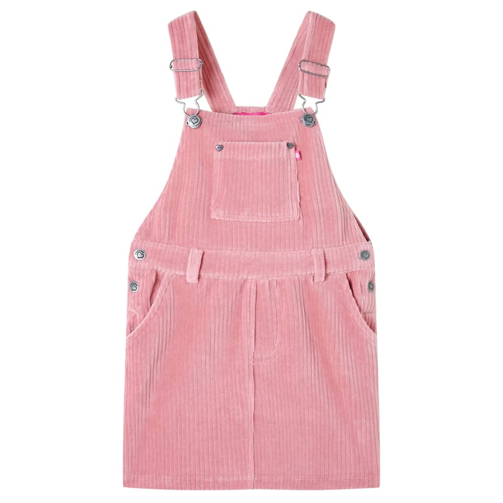 Kindertuinjurk 92 ribfluweel lichtroze is nu te koop bij PeponiXL, paradijselijk wonen!