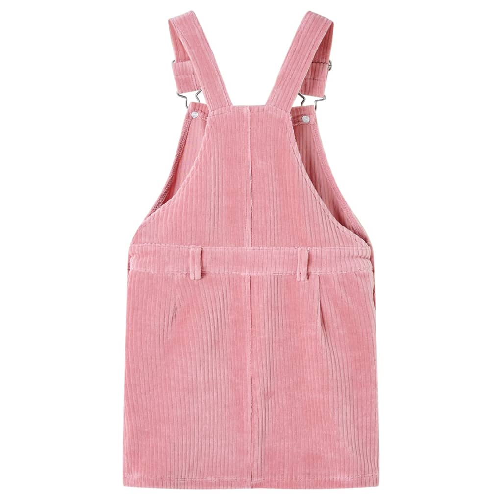 Kindertuinjurk 92 ribfluweel lichtroze is nu te koop bij PeponiXL, paradijselijk wonen!
