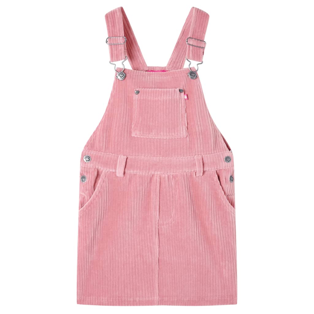 Kindertuinjurk 116 ribfluweel lichtroze is nu te koop bij PeponiXL, paradijselijk wonen!
