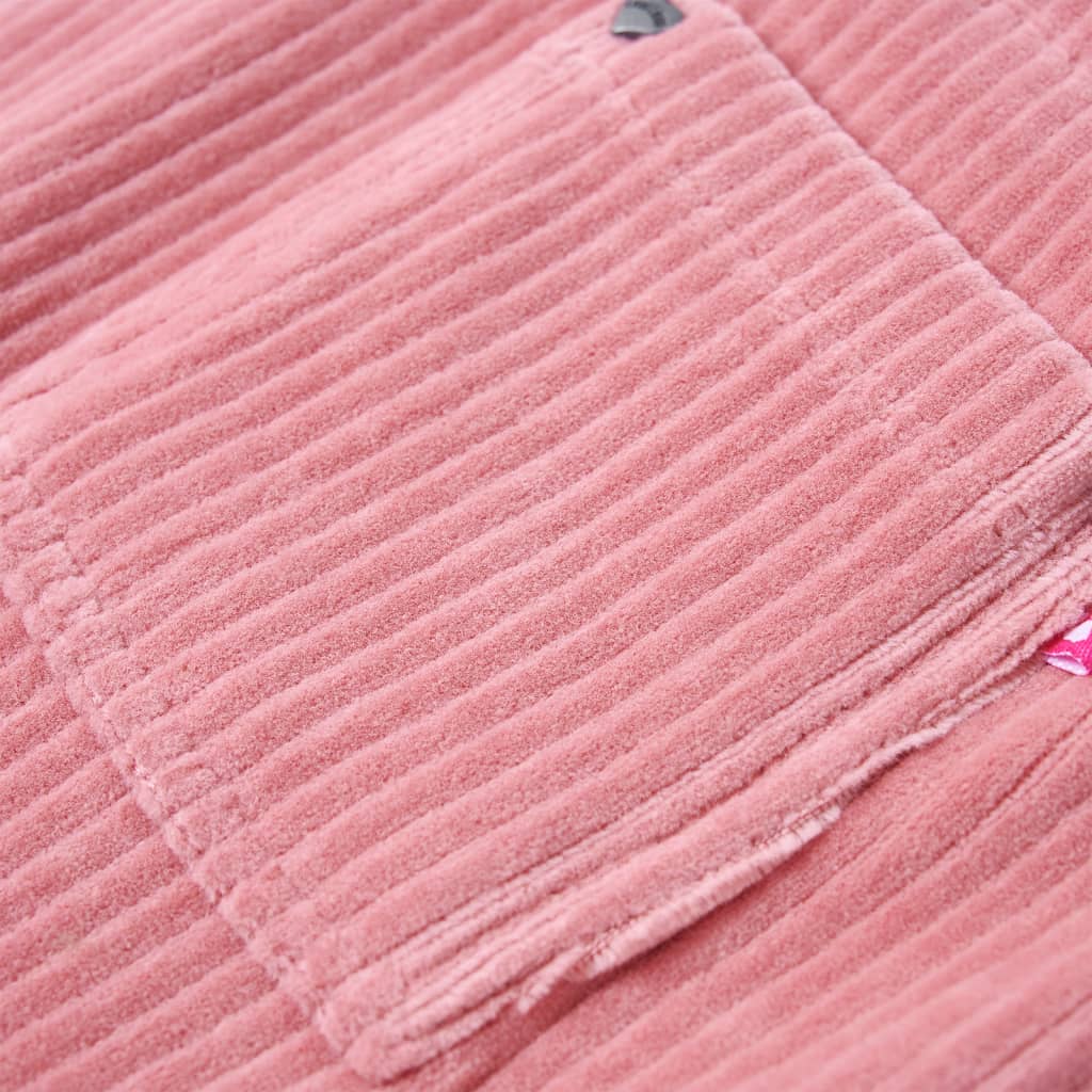 Kindertuinjurk 116 ribfluweel lichtroze is nu te koop bij PeponiXL, paradijselijk wonen!
