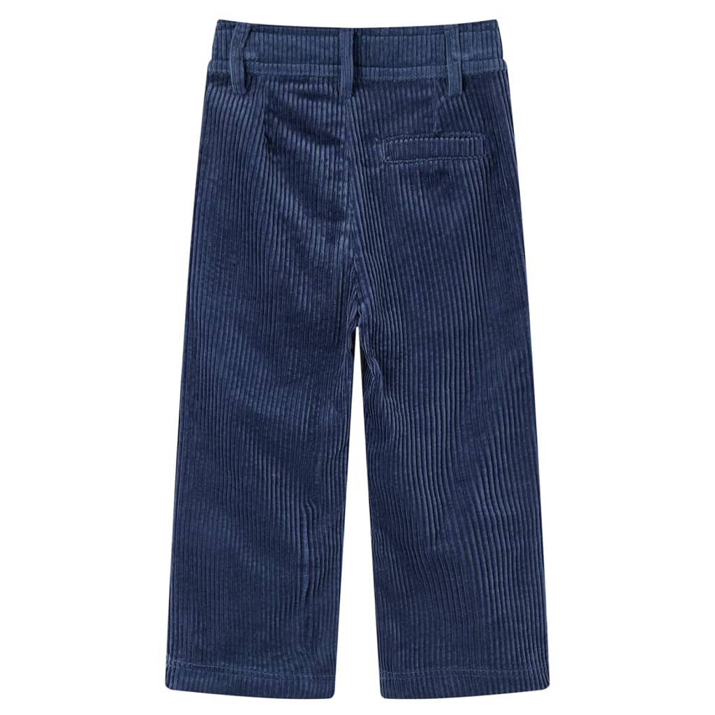 Kinderbroek 104 ribfluweel marineblauw is nu te koop bij PeponiXL, paradijselijk wonen!