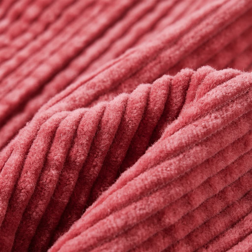 Kindertuinjurk 92 ribfluweel roze is nu te koop bij PeponiXL, paradijselijk wonen!