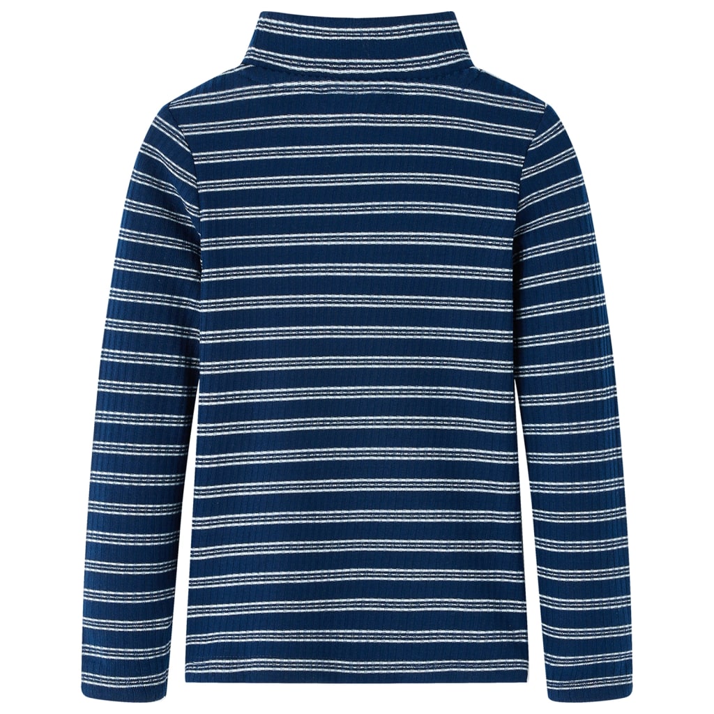 Kindershirt met lange mouwen 140 marineblauw is nu te koop bij PeponiXL, paradijselijk wonen!