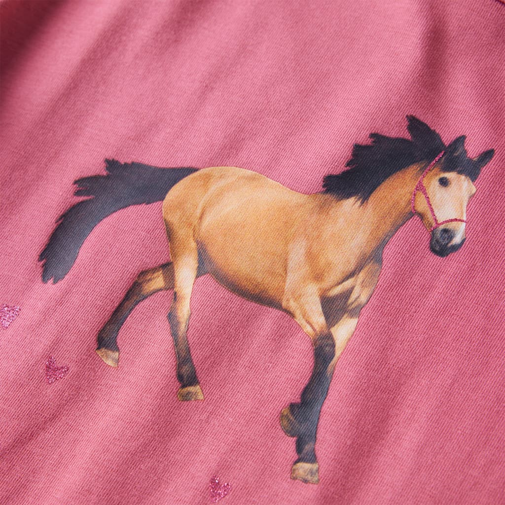 Kindershirt met lange mouwen 116 oudroze is nu te koop bij PeponiXL, paradijselijk wonen!