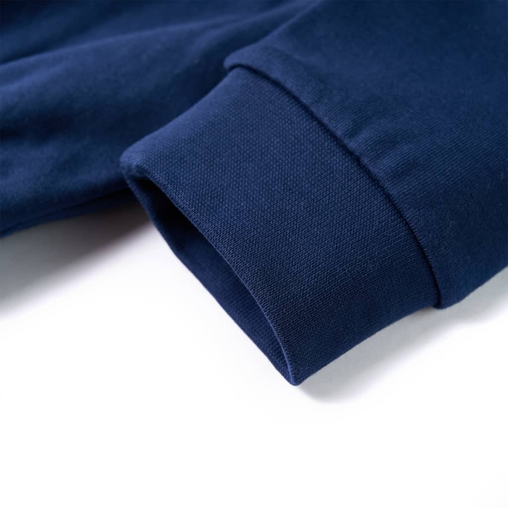 Kindertrui met capuchon 92 marineblauw is nu te koop bij PeponiXL, paradijselijk wonen!