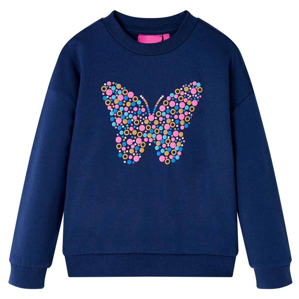 Kindertrui 128 marineblauw is nu te koop bij PeponiXL, paradijselijk wonen!