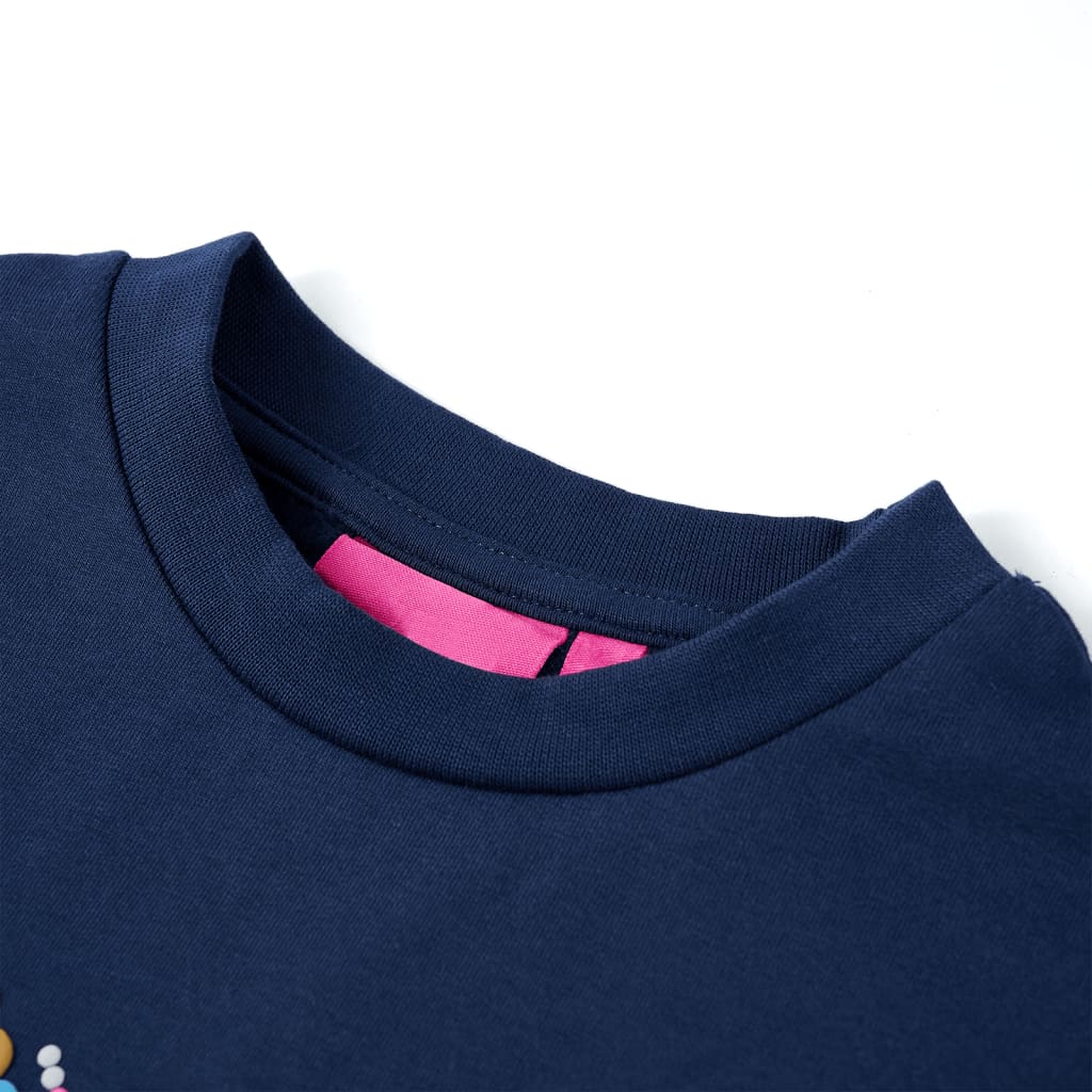 Kindertrui 128 marineblauw is nu te koop bij PeponiXL, paradijselijk wonen!