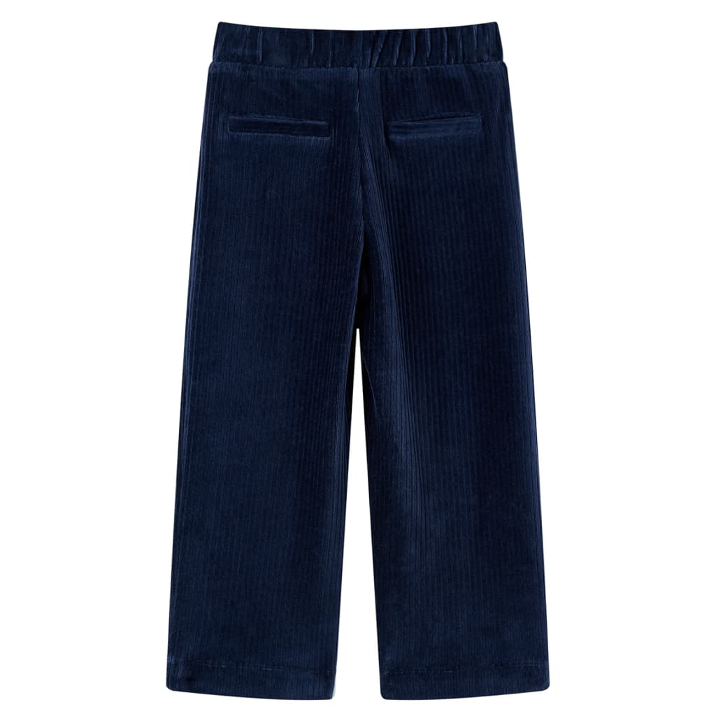 Kinderbroek 92 ribfluweel marineblauw is nu te koop bij PeponiXL, paradijselijk wonen!