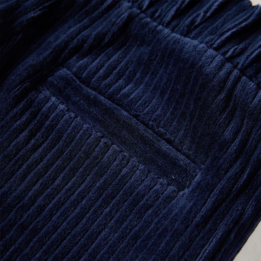 Kinderbroek 92 ribfluweel marineblauw is nu te koop bij PeponiXL, paradijselijk wonen!