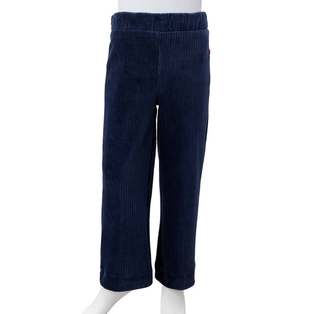 Kinderbroek 92 ribfluweel marineblauw is nu te koop bij PeponiXL, paradijselijk wonen!