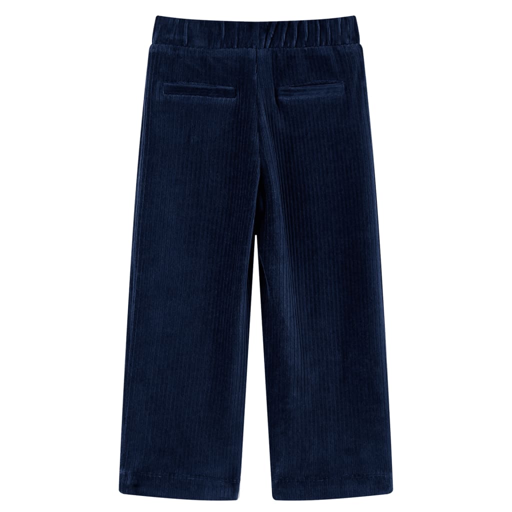 Kinderbroek 128 ribfluweel marineblauw is nu te koop bij PeponiXL, paradijselijk wonen!