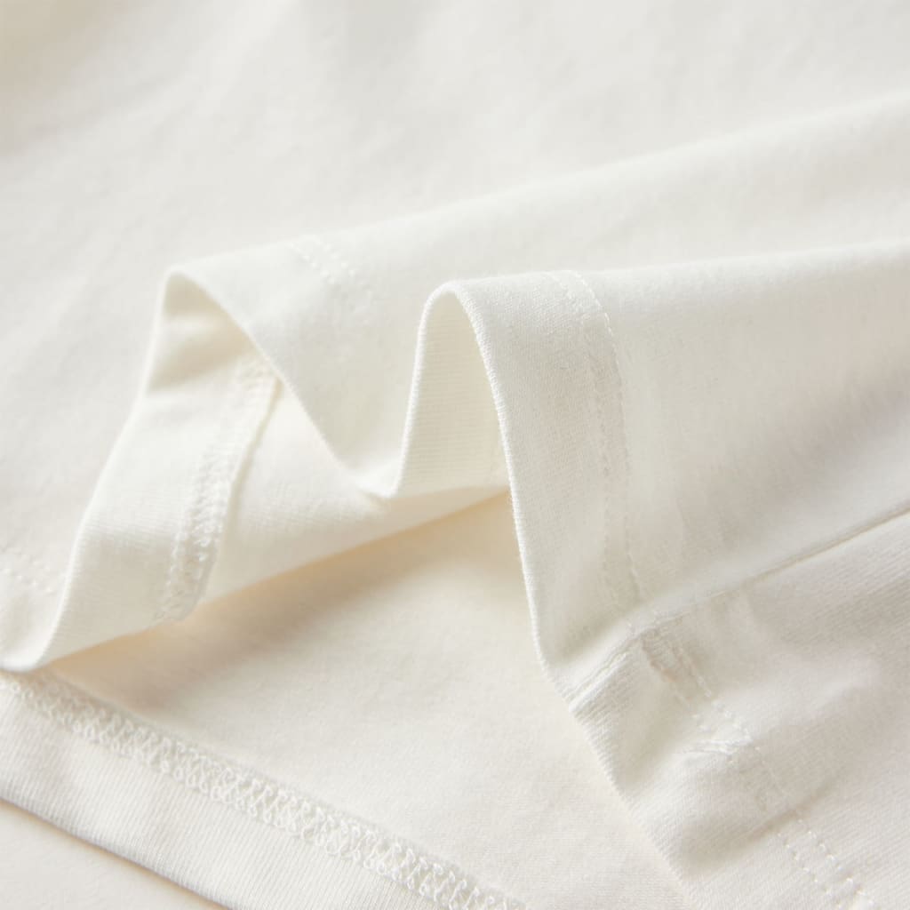 Kindershirt met lange mouwen 104 ecru is nu te koop bij PeponiXL, paradijselijk wonen!
