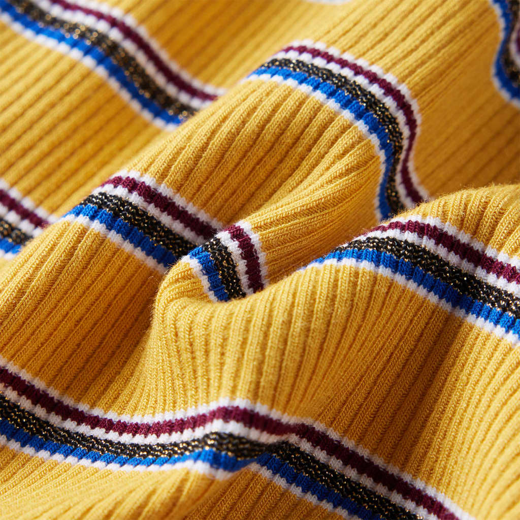 Kindershirt met lange mouwen 140 okerkleurig is nu te koop bij PeponiXL, paradijselijk wonen!