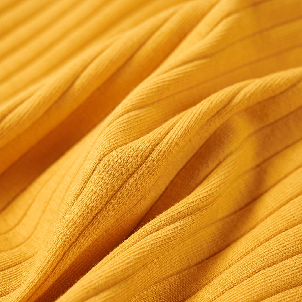 Kindershirt met lange mouwen 92 okerkleurig is nu te koop bij PeponiXL, paradijselijk wonen!