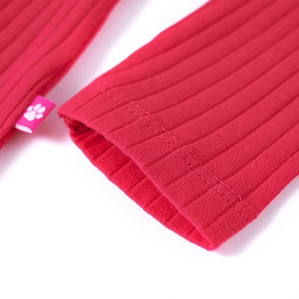 Kindershirt met lange mouwen 128 felroze is nu te koop bij PeponiXL, paradijselijk wonen!