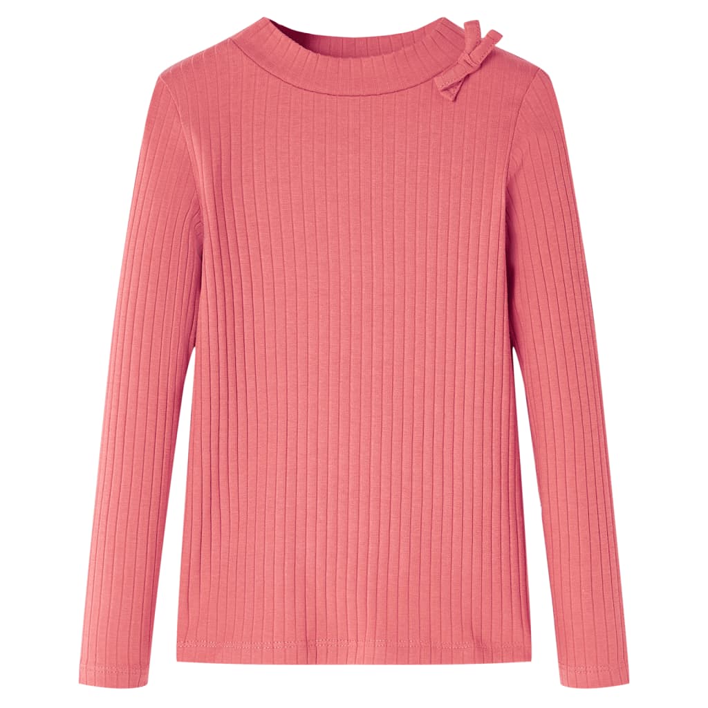 Kindershirt met lange mouwen 116 oudroze is nu te koop bij PeponiXL, paradijselijk wonen!