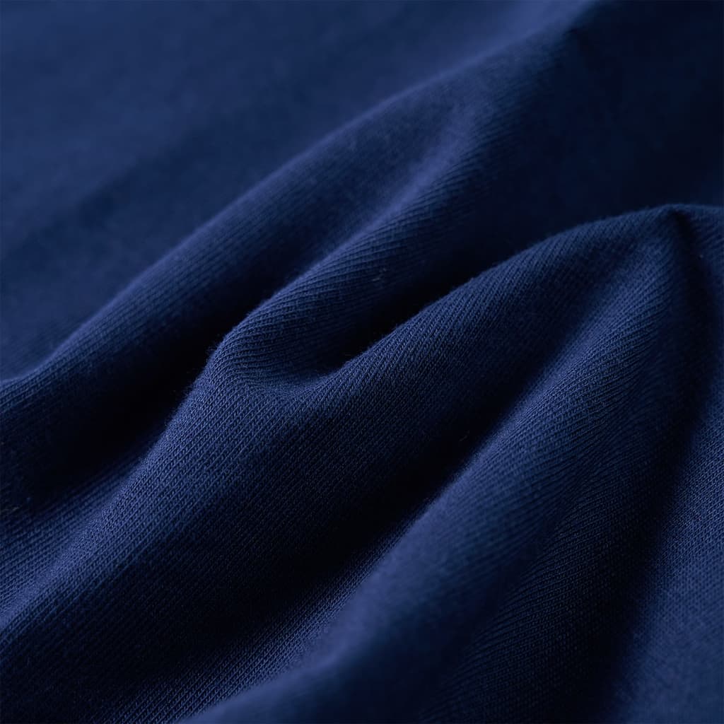 Kindershirt met lange mouwen 104 marineblauw is nu te koop bij PeponiXL, paradijselijk wonen!