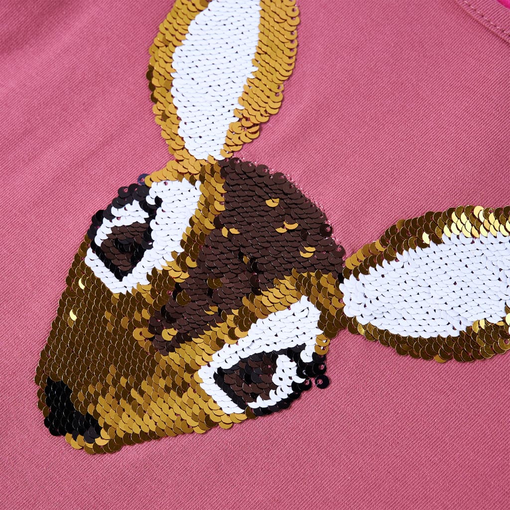 Kindershirt met lange mouwen 116 frambozenkleurig is nu te koop bij PeponiXL, paradijselijk wonen!
