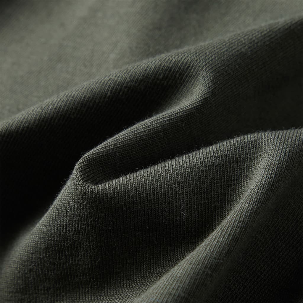 Kindershirt met lange mouwen 128 kakikleurig is nu te koop bij PeponiXL, paradijselijk wonen!