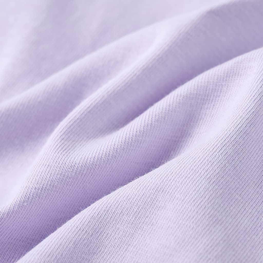 Kindershirt met lange mouwen 140 lichtlila is nu te koop bij PeponiXL, paradijselijk wonen!