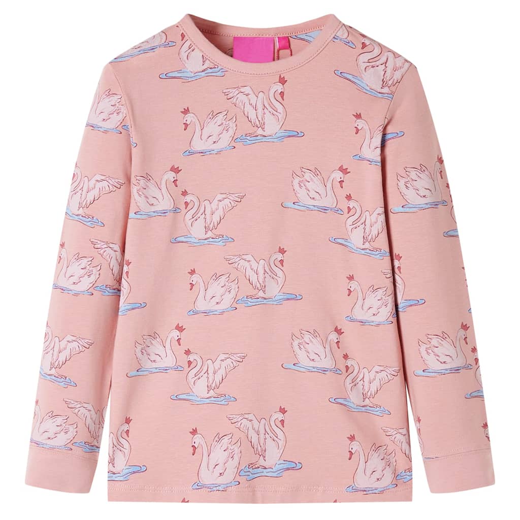 Kinderpyjama met lange mouwen 116 lichtroze is nu te koop bij PeponiXL, paradijselijk wonen!
