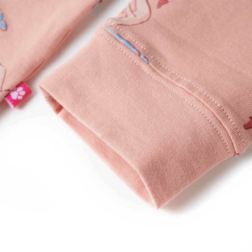 Kinderpyjama met lange mouwen 116 lichtroze is nu te koop bij PeponiXL, paradijselijk wonen!