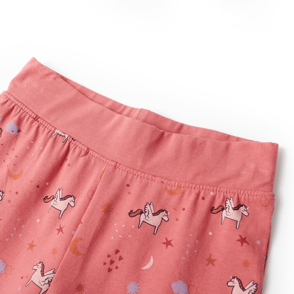 Kinderpyjama met lange mouwen 92 oudroze is nu te koop bij PeponiXL, paradijselijk wonen!