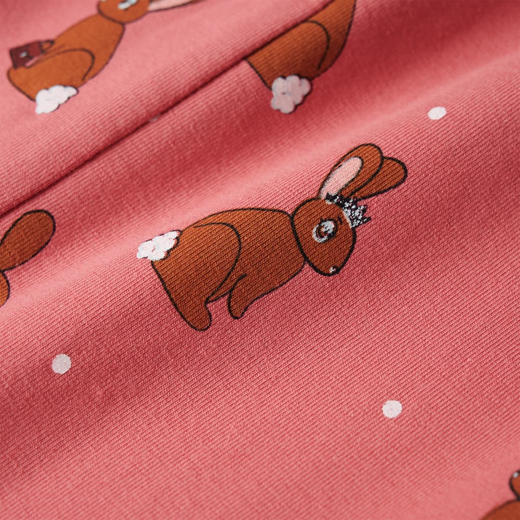 Kinderonesie met capuchon 92 oudroze is nu te koop bij PeponiXL, paradijselijk wonen!