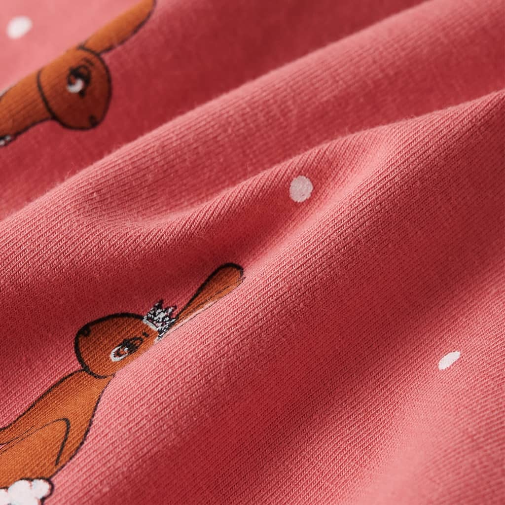 Kinderonesie met capuchon 92 oudroze is nu te koop bij PeponiXL, paradijselijk wonen!