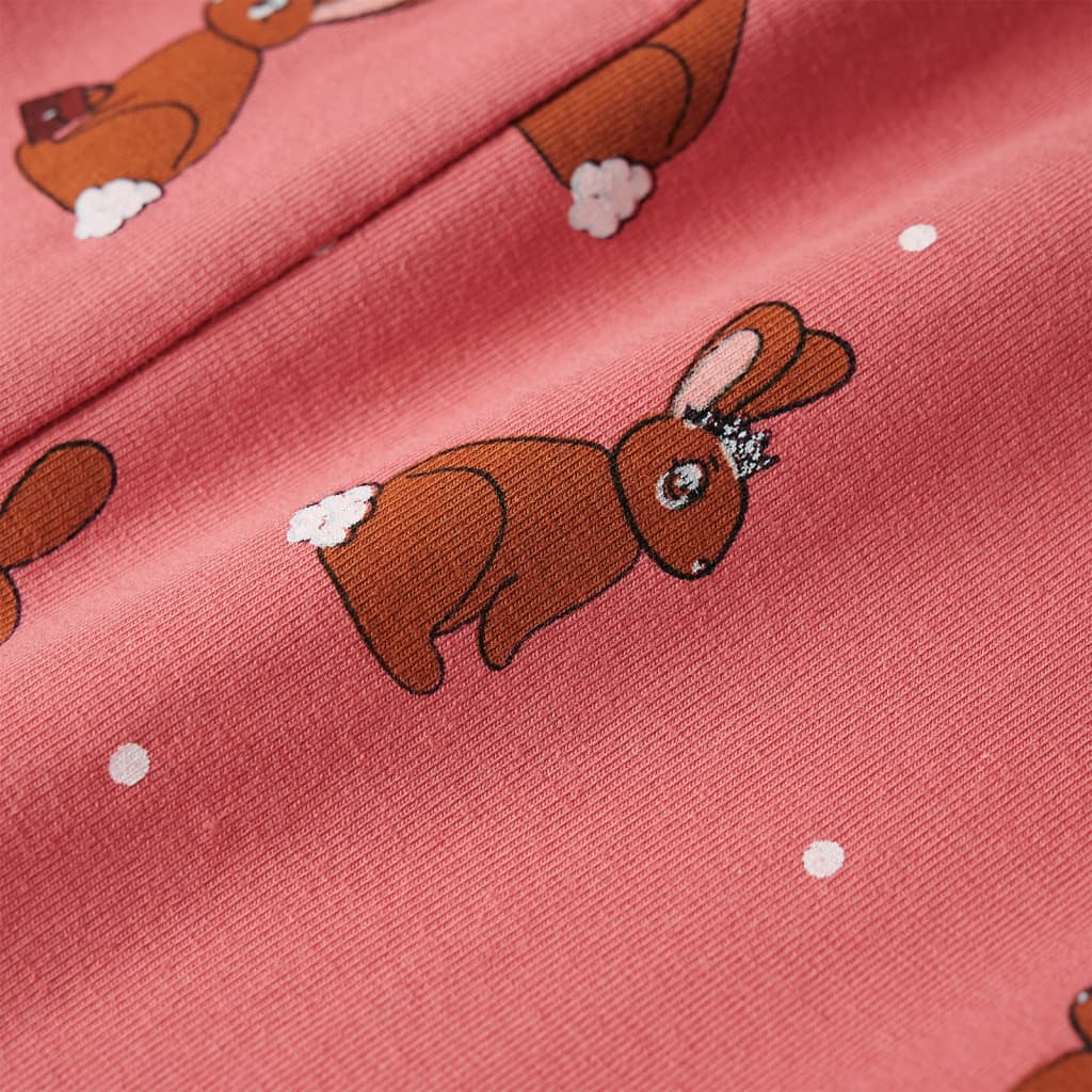 Kinderonesie met capuchon 104 oudroze is nu te koop bij PeponiXL, paradijselijk wonen!