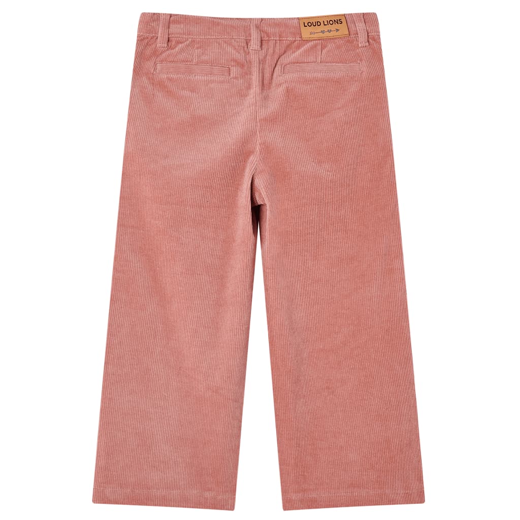 Kinderbroek 92 ribfluweel oudroze is nu te koop bij PeponiXL, paradijselijk wonen!
