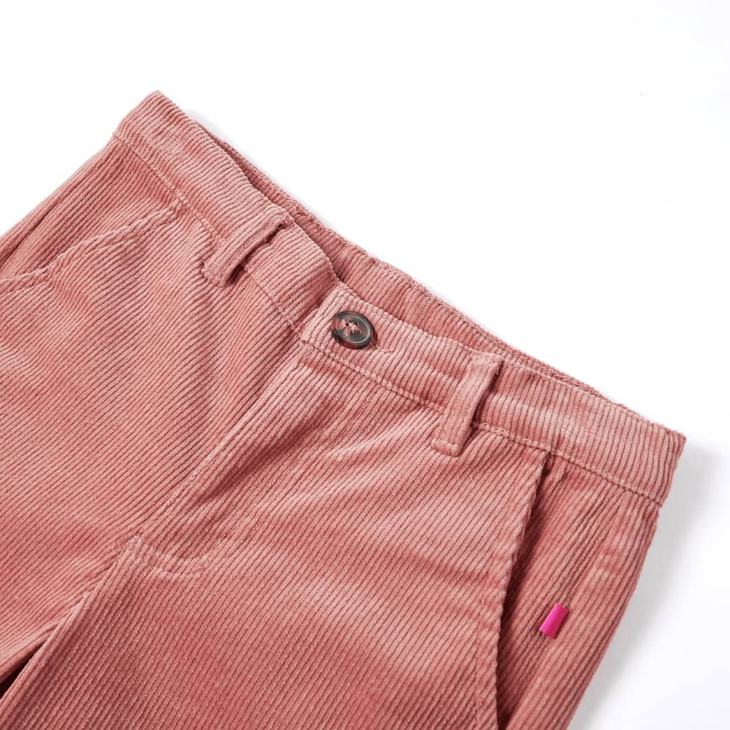 Kinderbroek 92 ribfluweel oudroze is nu te koop bij PeponiXL, paradijselijk wonen!