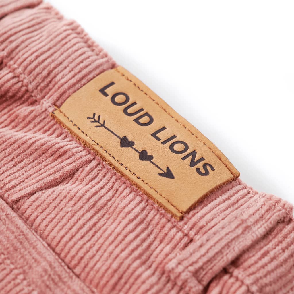 Kinderbroek 92 ribfluweel oudroze is nu te koop bij PeponiXL, paradijselijk wonen!