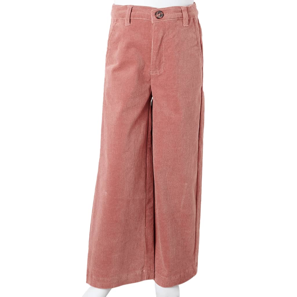 Kinderbroek 104 ribfluweel oudroze is nu te koop bij PeponiXL, paradijselijk wonen!