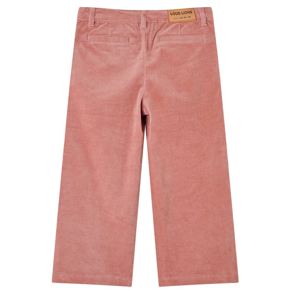 Kinderbroek 116 ribfluweel oudroze is nu te koop bij PeponiXL, paradijselijk wonen!