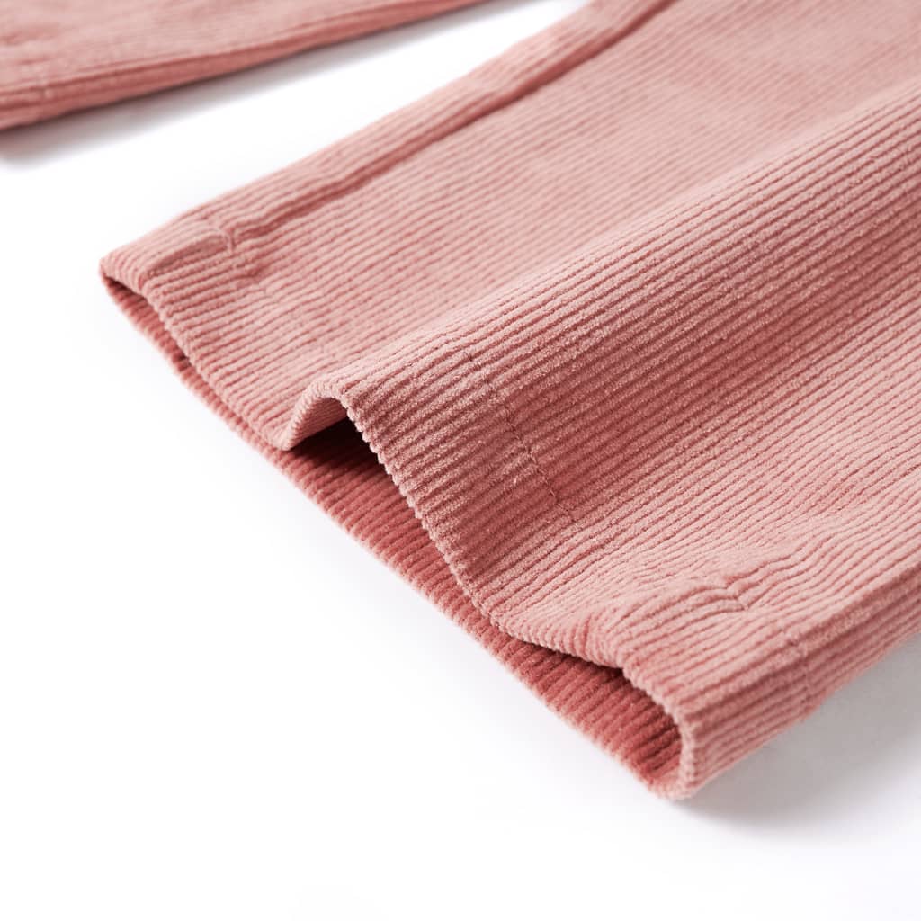 Kinderbroek 116 ribfluweel oudroze is nu te koop bij PeponiXL, paradijselijk wonen!