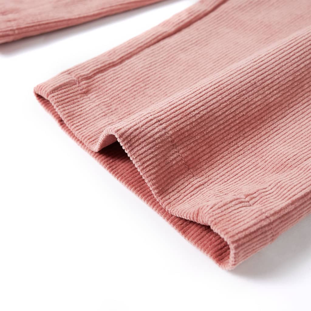 Kinderbroek 128 ribfluweel oudroze is nu te koop bij PeponiXL, paradijselijk wonen!