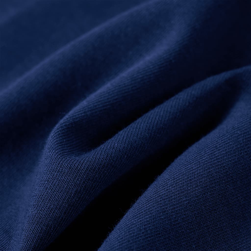 Kindershirt met lange mouwen 128 marineblauw is nu te koop bij PeponiXL, paradijselijk wonen!