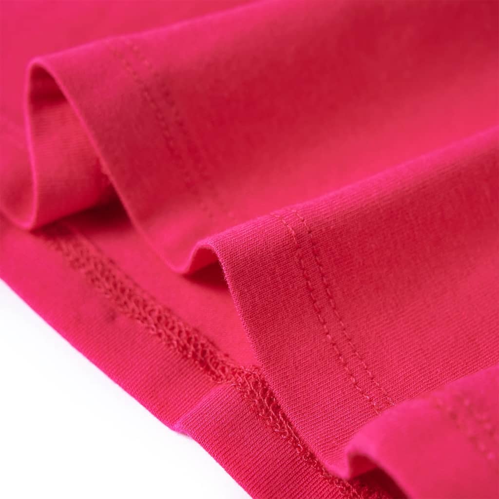 Kindershirt met lange mouwen 116 felroze is nu te koop bij PeponiXL, paradijselijk wonen!