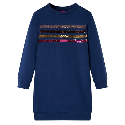 Kinderjurk 116 marineblauw is nu te koop bij PeponiXL, paradijselijk wonen!
