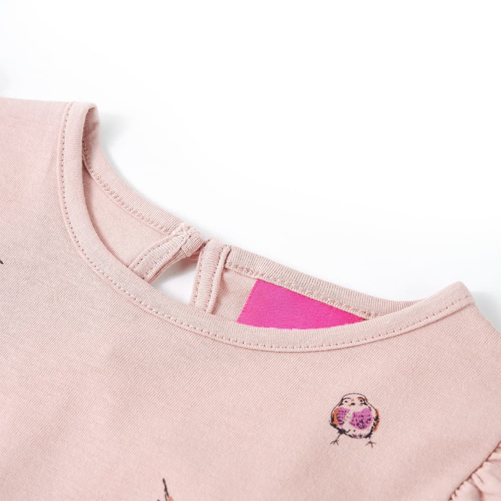 Kindershirt met lange mouwen 92 roze is nu te koop bij PeponiXL, paradijselijk wonen!