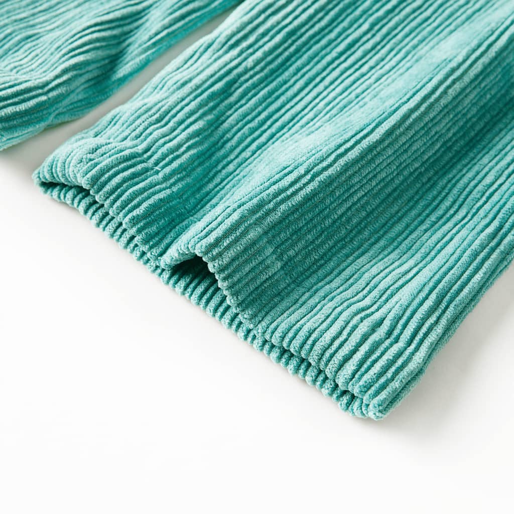 Kinderbroek 128 ribfluweel mintgroen is nu te koop bij PeponiXL, paradijselijk wonen!
