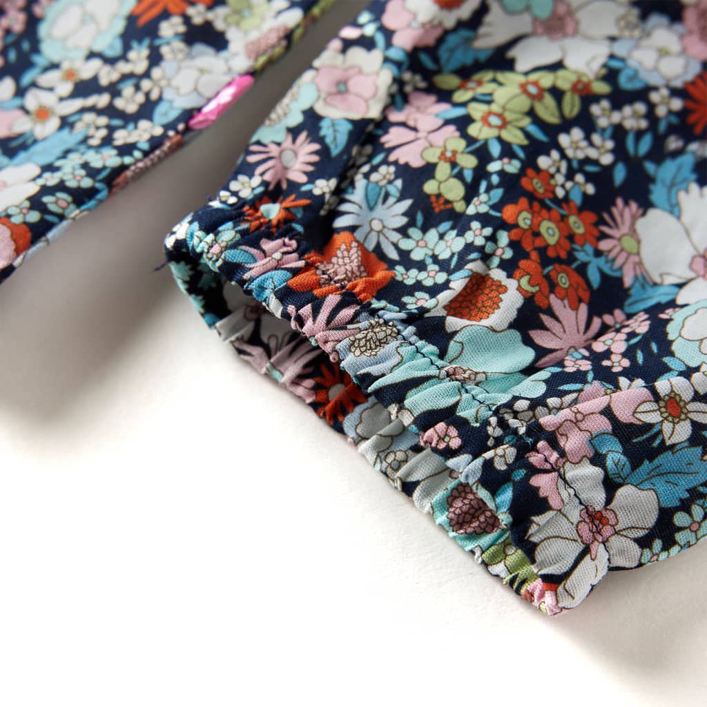 Kindershirt met lange mouwen 104 donkerblauw is nu te koop bij PeponiXL, paradijselijk wonen!