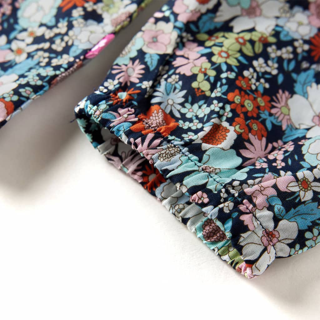 Kindershirt met lange mouwen 128 donkerblauw is nu te koop bij PeponiXL, paradijselijk wonen!