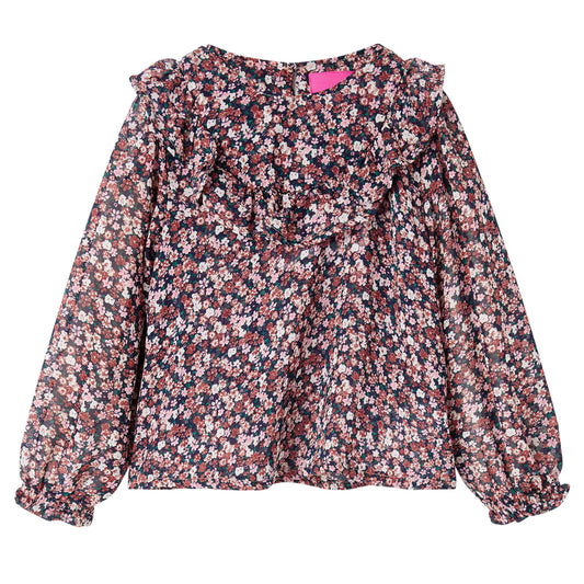 Kindershirt met lange mouwen 104 donkerroze is nu te koop bij PeponiXL, paradijselijk wonen!