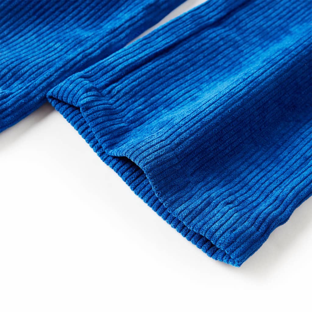 Kinderbroek 104 ribfluweel kobaltblauw is nu te koop bij PeponiXL, paradijselijk wonen!