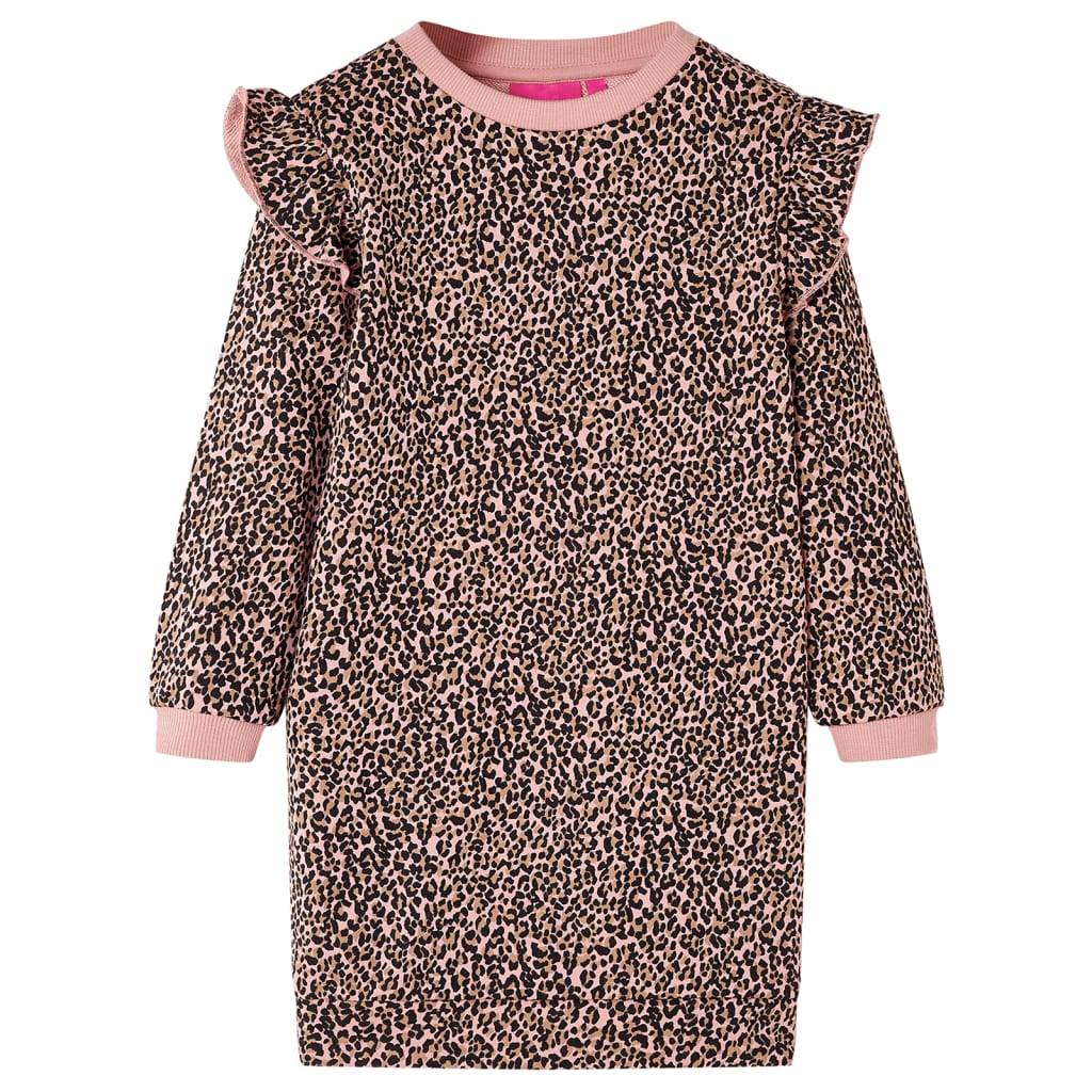 Kinderjurk 92 middelroze is nu te koop bij PeponiXL, paradijselijk wonen!