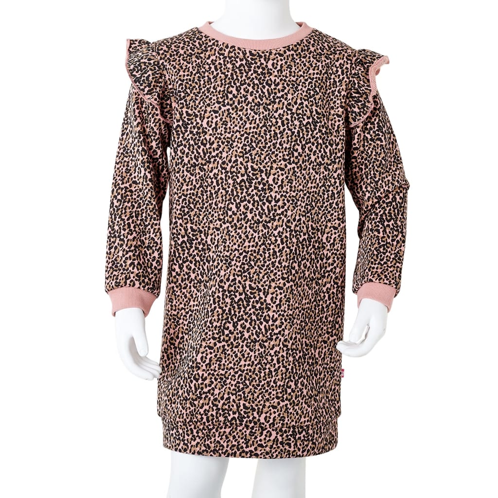 Kinderjurk 92 middelroze is nu te koop bij PeponiXL, paradijselijk wonen!