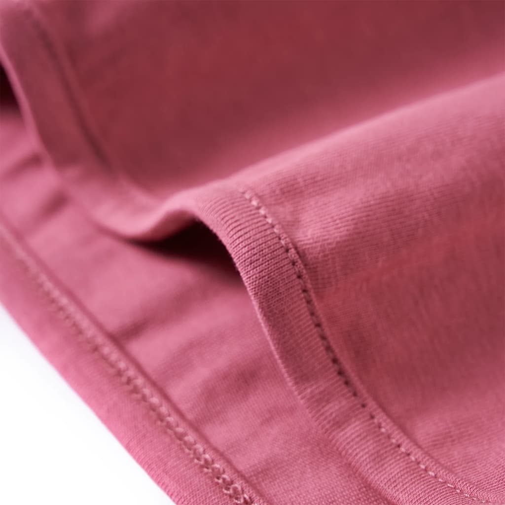 Kindershirt met lange mouwen 140 frambooskleurig is nu te koop bij PeponiXL, paradijselijk wonen!